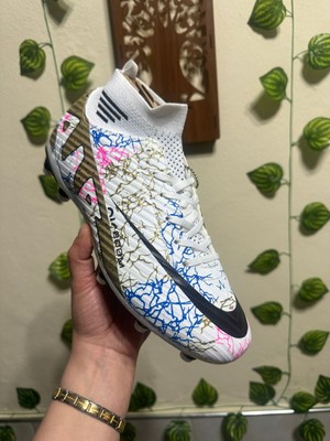 Laliga Ym Shopping Yeni Sezon Yetişkin Beyaz Altın Krampon