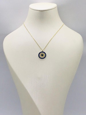 Güler Kuyumculuk 14 Ayar Altın Kalp  Kolye Uçlu Zincir