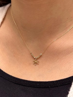 Güler Kuyumculuk Altın Yıldız Kolye Ucu ve Zinciri