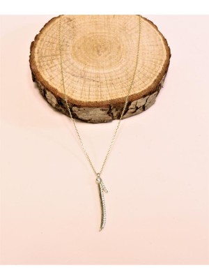 Güler Kuyumculuk Altın Elif Kolye Ucu ve Zinciri