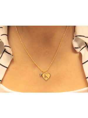 Güler Kuyumculuk Altın K Harfli Halat Zincir