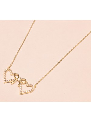 Güler Kuyumculuk Altın Kalp Model Hayalet Kolye