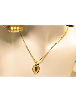 Güler Kuyumculuk Altın Nostaljik I Harfli Halat Zincir