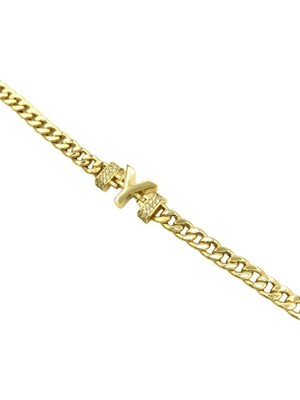 Güler Kuyumculuk Altın Y Harfli Gurmet Bileklik-Künye