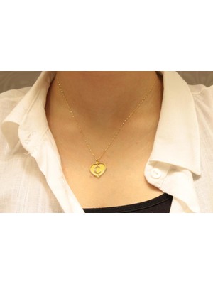 Güler Kuyumculuk Altın Ç Harfli Aynalı Zincir