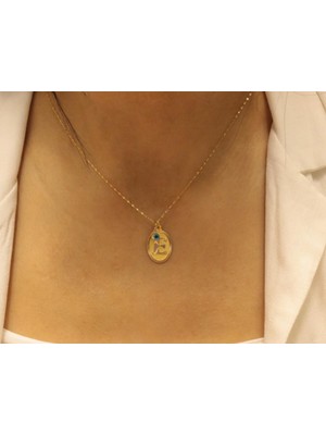 Güler Kuyumculuk Altın E Harfli Aynalı Zincir