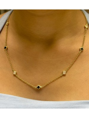 Güler Kuyumculuk Altın Yonca Model Zincir