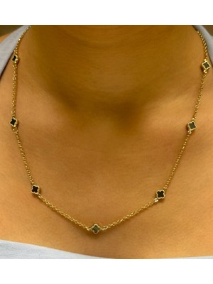 Güler Kuyumculuk Altın Yonca Model Zincir