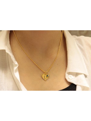 Güler Kuyumculuk 14 Ayar Altın Ü Harfli Halat Zincir