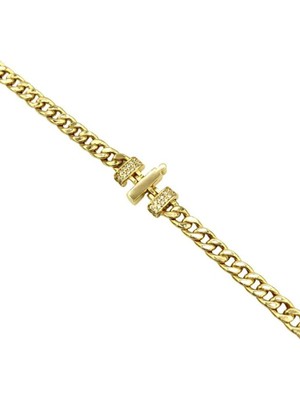 Güler Kuyumculuk Altın I Harfli Gurmet Bileklik-Künye