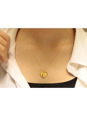 Güler Kuyumculuk Altın Ü Harfli Aynalı Zincir