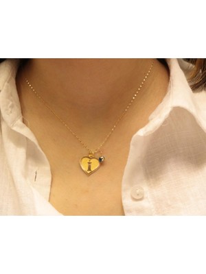 Güler Kuyumculuk 14 Ayar Altın I Harfli Aynalı Zincir