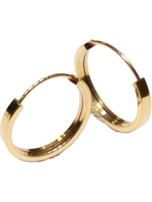 Güler Kuyumculuk 14 Ayar Altın Halka Küpe