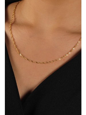 Güler Kuyumculuk Altın Singapur Dönerli  Zincir