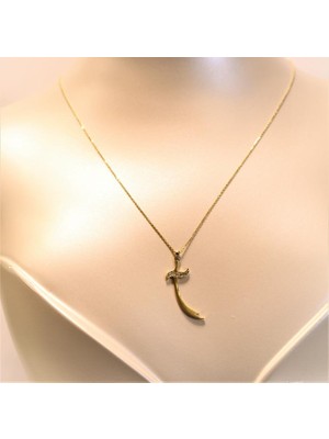 Güler Kuyumculuk 14 Ayar Altın  Mamma Kolye Uçlu Zincir