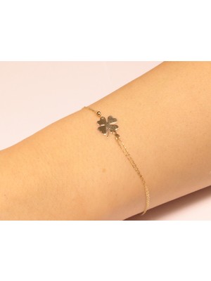 Güler Kuyumculuk Altın Yonca Model Bileklik