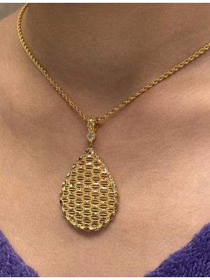 Güler Kuyumculuk Altın Dorika Toplu Kolye Ucu