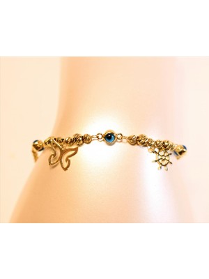 Güler Kuyumculuk 8 Ayar Altın Pandora Künye