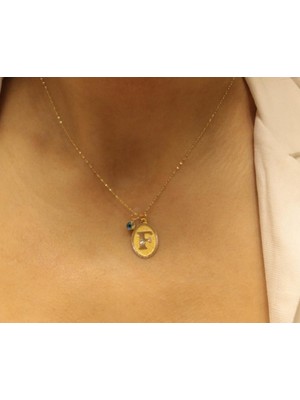 Güler Kuyumculuk Altın F Harfli Aynalı Zincir