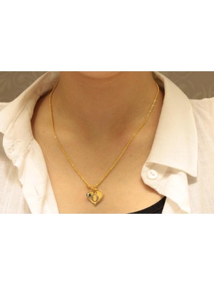 Güler Kuyumculuk 14 Ayar Altın Ö Harfli Halat Zincir