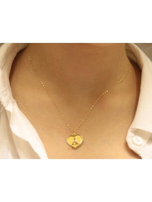 Güler Kuyumculuk Altın A Harfli Aynalı Zincir