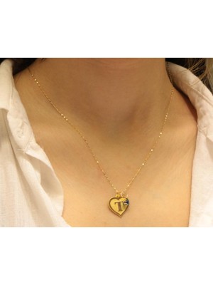 Güler Kuyumculuk 14 Ayar Altın T Harfli Aynalı Zincir