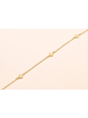 Güler Kuyumculuk Altın Yonca Model Bileklik