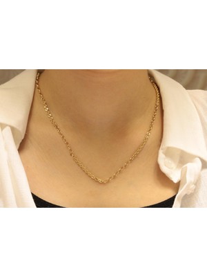 Güler Kuyumculuk 14 Ayar Altın Halat Zincir