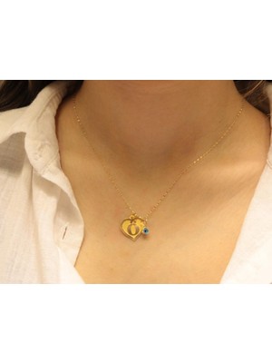 Güler Kuyumculuk 14 Ayar Altın Ö Harfli Aynalı Zincir