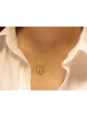 Güler Kuyumculuk 14 Ayar Altın O Harfli Aynalı Zincir