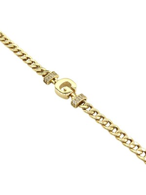 Güler Kuyumculuk Altın G Harfli Gurmet Bileklik-Künye