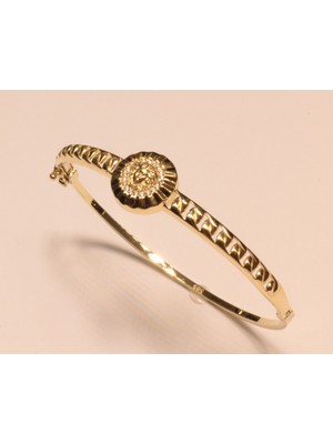 Güler Kuyumculuk 14 Ayar Altın Gurmet Model Kelepçe Bilezik