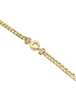 Güler Kuyumculuk Altın C Harfli Gurmet Bileklik-Künye