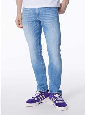 Guess Normal Bel Normal Mavi Erkek Denim Pantolon M4GAS2D4Z25FL0D_SLIM Tapered - Eco