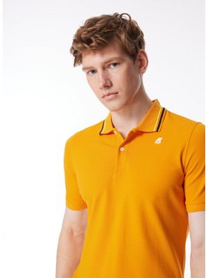 K-Way Turuncu Erkek Polo T-Shirt K7121JW_JUD