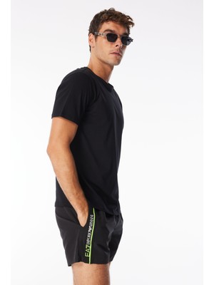 Ea7 Siyah Erkek Şort Mayo 9020004R731