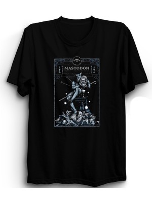 The Fame Mastodon, Rock, Heavy Metal Müzik Grubu Baskılı, %100 Pamuk Tişört