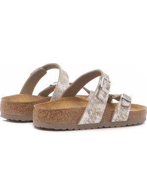 Birkenstock Mayari Syn Washed Metallic Kadın Terlik