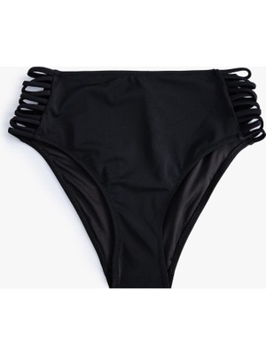 Koton Yüksek Bel Bikini Altı Yanları Pencere Detaylı Dar Kalıp