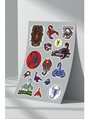 Stickermarket Akrep Sticker Seti