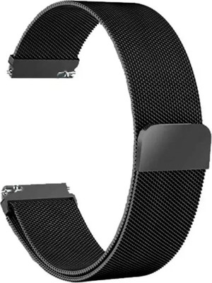 Kreton Huawei Watch Gt3 Se ile Uyumlu Kordon Hasır Metal Örgü Mıknatıslı Milano Kayış