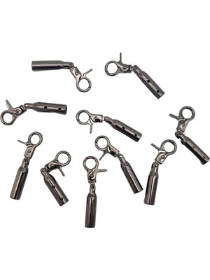 Angel Çanta Aksesuar 7 mm Kancalı Kovan Füme Renk 10 Adet