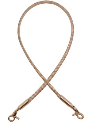 Angel Çanta Aksesuar Taşlı Kancalı Kovanlı Tek Çanta Sapı Gold Renk 1 Adet