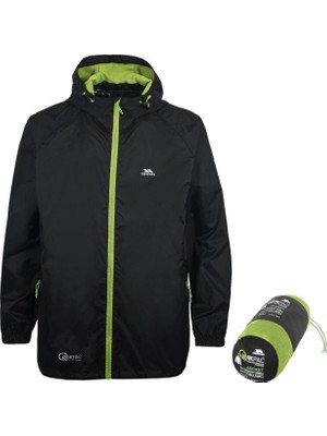 Trespass Qikpac X - Unisex Packaway Unisex Yeşil Yağmurluk