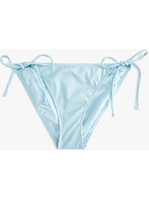 Koton Parlak Brazilian Bikini Altı Yanları Bağlama Detaylı