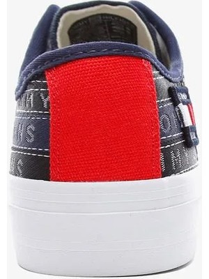 Tommy Hilfiger Premium Labels Erkek Mavi Sneakers