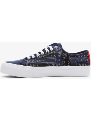 Tommy Hilfiger Premium Labels Erkek Mavi Sneakers