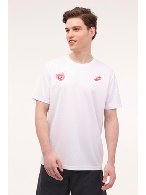 Lotto M-Ally Tee 4fx Beyaz Erkek Kısa Kol T-Shirt