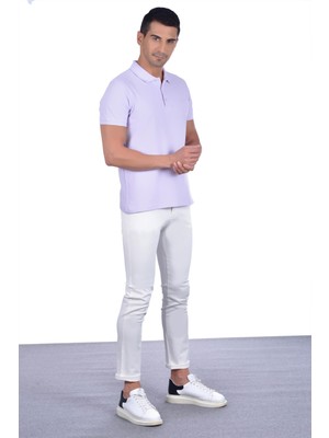 Baggi Slim Fit Spor Pantolon Beyaz