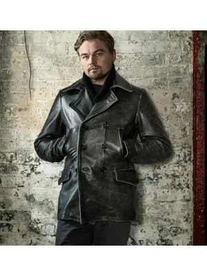 Nyc Di Caprio Model Deri Uzun Mont